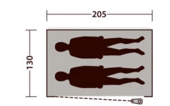 Outwell Freistehendes Innenzelt Blau 13 Outwell Freistehendes Innenzelt Blau -Zeltserien Laden 439200 3116115