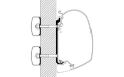Thule Universal Markisenadapter Für Omnistor 4900 / 5200 / 8000 3 M -Zeltserien Laden 487793 3592771