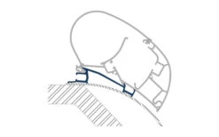Dometic PR-Adapt Adapter Für Dachmarkisen PR 2000 Und PR 2500 4,0m -Zeltserien Laden 530710 3471228
