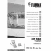 Fiamma Kit Side Tristor Montagekit Zum Anbringen Von Side W Pro F45 / Side W Pro Shade / Sun View Side F45 And Die Markise Tristor -Zeltserien Laden 562577 3789395