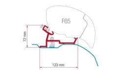 Fiamma F65/F80 Kit Mercedes Sprinter - VW Crafter (High Roof) -Zeltserien Laden 57427 10780