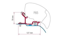 Fiamma F65/F80 Kit Mercedes Sprinter - VW Crafter (High Roof) -Zeltserien Laden 57437 11434
