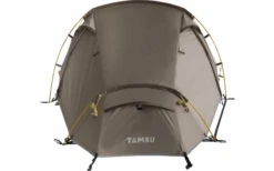 Tambu Natuna 2 Personen Trekking Tunnelzelt Braun -Zeltserien Laden 575951 3933663