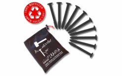 SwissPiranha BF90 Zelthering Schwarz 9,7 Cm Einzeln 10 SwissPiranha BF90 Zelthering Schwarz 9,7 Cm Einzeln -Zeltserien Laden 594675 4342731