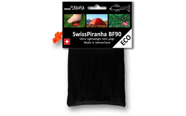 SwissPiranha BF90 Zelthering Schwarz 9,7 Cm Einzeln 7 SwissPiranha BF90 Zelthering Schwarz 9,7 Cm Einzeln – Bild 5