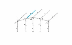 Brand Zusatzgestänge Für Vorzelte Und Zelte Dachstange Gebogen Stahl 25 Mm Länge 210 - 255 Mm -Zeltserien Laden 597475 4442147