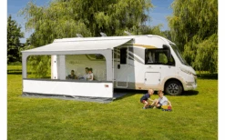 Fiamma Blocker Pro Vorderwand Mit Großem Fenster 325 -Zeltserien Laden 647871 4504140