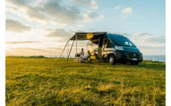 Fiamma F80s 290 Markise Gehäusefarbe Deep Black Tuchfarbe Royal Grey 290 Cm -Zeltserien Laden 705173 4764956