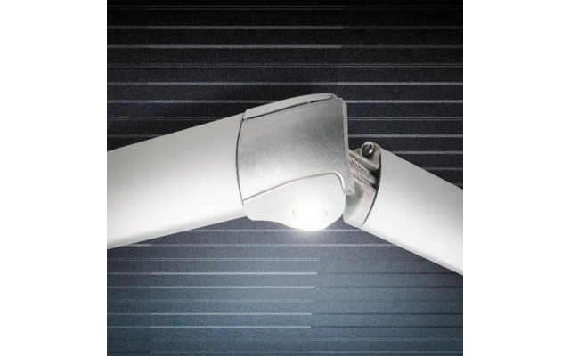 Dometic PerfectWall PW 1500 Wandmontierte Markise Manueller Antrieb Weiß Grau 2,6 M 7 Dometic PerfectWall PW 1500 Wandmontierte Markise Manueller Antrieb Weiß Grau 2,6 M – Bild 5