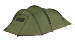 High Peak Falcon 4 LW Lightweight 4 Personen Tunnelzelt Aluminium Gestänge Olive/rot -Zeltserien Laden 733376 4904132
