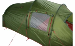 High Peak Falcon 4 LW Lightweight 4 Personen Tunnelzelt Aluminium Gestänge Olive/rot -Zeltserien Laden 733379 4904138