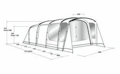 Outwell Greenwood 6 -Zeltserien Laden 736946 4959275