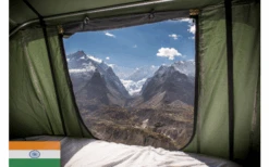 Gordigear Dachzelt 140 Plus Für 2 Personen Mit Vorzelt 140 X 320 Cm Grün -Zeltserien Laden 737387 4968668