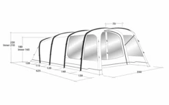Outwell Avondale 5PA Tunnelzelt -Zeltserien Laden 737546 4971980