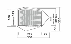 Robens Challenger 3XE Tunnelzelt Grün 12 Robens Challenger 3XE Tunnelzelt Grün -Zeltserien Laden 771893 5131136