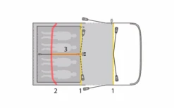 Outwell Hayward Lake 4ATC Aufblasbares Tunnelzelt 4 Personen -Zeltserien Laden 789707 5207522