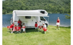 Fiamma F45L 450 Markise Gehäusefarbe Polar White Tuchfarbe Royal Grey 450 Cm -Zeltserien Laden 808556 5279069