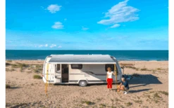 Fiamma F80s 290 Markise Gehäusefarbe Polar White Tuchfarbe Royal Grey 290 Cm -Zeltserien Laden 809945 5288006